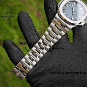 (Advanced Customization) 1: 1. Best Customization Patek Philippe 5711 Blue Dial, Best Alternative Needle Calendar Customization, PPM324 Integrated Movement Customization, Secondary Polishing and Grinding of Case and Strap - Image 15