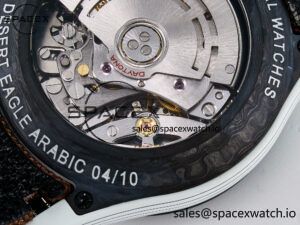 Daytona DIW “DESERT EAGLE” White Carbon DIWF 1:1 Best Edition Cream/Brown Dial on Brown Nylon Strap SH4130 - Image 21