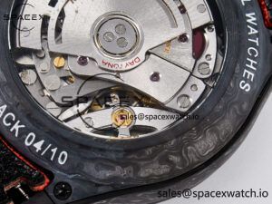 Daytona DIW “AVIA AZURE BLUE” Carbon DIWF 1:1 Best Edition Blue Dial on Orange Nylon Strap SH4130 - Image 21