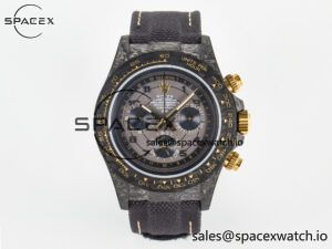 Daytona DIW “AVIA GREY” Carbon DIWF 1:1 Best Edition Gray/Yellow Dial on Black Nylon Strap SH4130