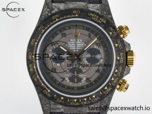 Daytona DIW “AVIA GREY” Carbon DIWF 1:1 Best Edition Gray/Yellow Dial on Black Nylon Strap SH4130 - Image 2