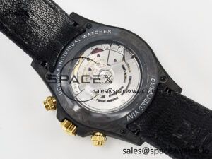 Daytona DIW “AVIA GREY” Carbon DIWF 1:1 Best Edition Gray/Yellow Dial on Black Nylon Strap SH4130 - Image 16