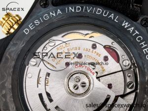 Daytona DIW “AVIA GREY” Carbon DIWF 1:1 Best Edition Gray/Yellow Dial on Black Nylon Strap SH4130 - Image 18