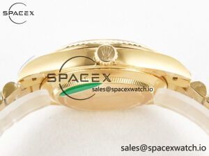 Day Date 40 228238 ARF 904L Steel YG Crystal Diamonds Bezel on President Bracelet VR3255 - Image 14