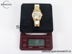 Day Date 40 YG 228238 ARF 1:1 Best Edition Silver Roman Dial on President Bracelet VR3255 - Image 32