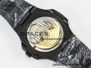 NAUTILUS 5711 DIW CARBON DIWF 1:1 BEST EDITION BLACK TEXTURED DIAL ON CARBON BRACELET 324CS - Image 15