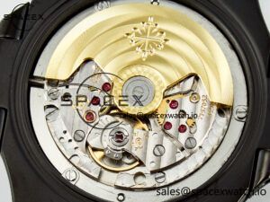 NAUTILUS 5711 DIW CARBON DIWF 1:1 BEST EDITION BLACK TEXTURED DIAL ON CARBON BRACELET 324CS - Image 20