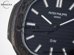 NAUTILUS 5711 DIW CARBON DIWF 1:1 BEST EDITION BLACK TEXTURED DIAL ON CARBON BRACELET 324CS - Image 11