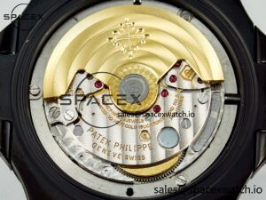 Nautilus 5711 DIW Carbon DIWF 1:1 Best Edition Black Textured Dial on Carbon/RG Bracelet 324CS - Image 20