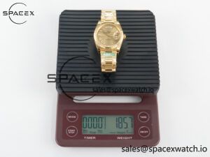 Day Date 40 YG 228238 ARF 1:1 Best Edition YG Roman Dial on President Bracelet VR3255 - Image 32
