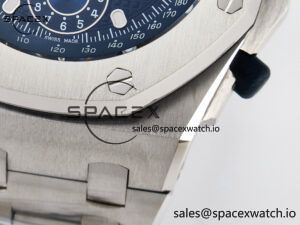 Royal Oak Offshore 42mm Re-edition SS TKF Best Edition Blue Dial on SS Bracelet A7750 - Image 13
