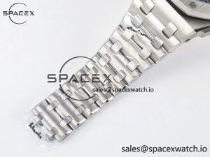 Royal Oak Offshore 42mm Panda SS TKF Best Edition White/Black Dial on SS Bracelet A7750 - Image 19