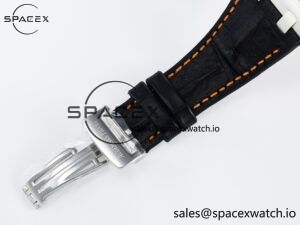 Royal Oak Offshore 42mm Volcano TKF Best Edition Black Dial on Black Leather Strap A7750 - Image 19