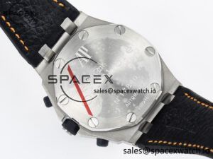 Royal Oak Offshore 42mm Volcano TKF Best Edition Black Dial on Black Leather Strap A7750 - Image 17