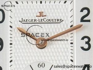 Reverso Classic Duoface Small Seconds RG MGF Best Edition White Guilloché Dial on Black Leather Strap A854A - Image 13