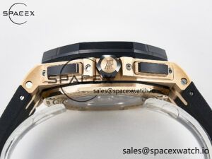 Royal Oak Offshore 44mm RG TKF 1:1 Best Edition Gray Dial on Black Rubber Strap A3126 - Image 15