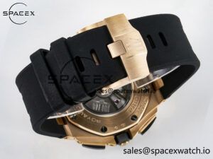 Royal Oak Offshore 44mm RG TKF 1:1 Best Edition Gray Dial on Black Rubber Strap A3126 - Image 16