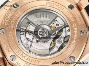 Royal Oak Offshore 44mm RG TKF 1:1 Best Edition Gray Dial on Black Rubber Strap A3126 - Image 20