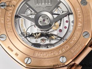 Royal Oak Offshore 44mm RG TKF 1:1 Best Edition Gray Dial on Black Rubber Strap A3126 - Image 21