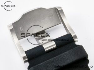 Royal Oak Offshore 44mm Black Ceramic SS TKF 1:1 Best Edition Black/White Dial on Black Rubber Strap A3126 - Image 25