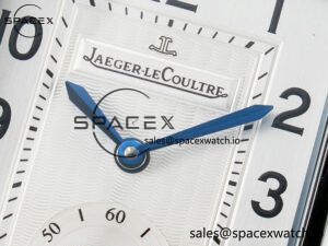 Reverso Classic Duoface Small Seconds SS MGF Best Edition White Textured Dial on Black Leather Strap A854A - Image 13