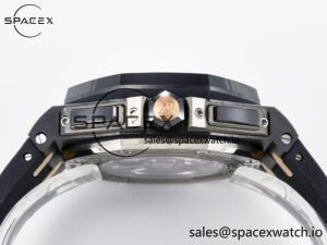 Royal Oak Offshore 44mm Black Ceramic RG TKF 1:1 Best Edition Gray Dial on Black Rubber Strap A3126 - Image 15
