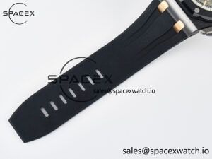 Royal Oak Offshore 44mm Black Ceramic RG TKF 1:1 Best Edition Gray Dial on Black Rubber Strap A3126 - Image 22