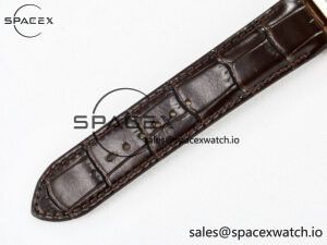 Reverso Tribute Duoface Small Seconds RG MGF Best Edition White Spray Paint Dial on Black Leather Strap A854A - Image 20