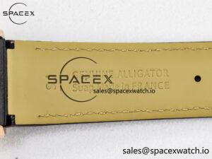 Reverso Tribute Duoface Small Seconds RG MGF Best Edition White Spray Paint Dial on Black Leather Strap A854A - Image 24