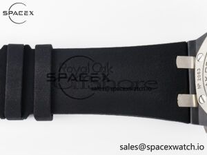 Royal Oak Offshore 44mm Black Ceramic SS TKF 1:1 Best Edition Gray Dial on Black Rubber Strap A3126 - Image 27