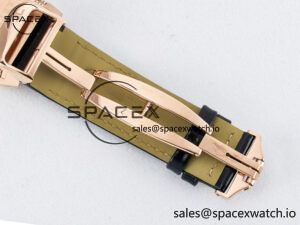 Reverso Classic Duoface Small Seconds RG MGF Best Edition White Guilloché Dial on Black Leather Strap A854A - Image 26