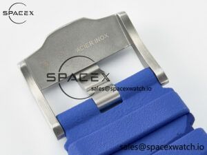 Royal Oak Offshore 44mm SS TKF 1:1 Best Edition Blue Dial on Blue Camou Rubber Strap A3126 - Image 24