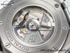 Royal Oak Offshore 44mm SS TKF 1:1 Best Edition Blue Dial on Blue Camou Rubber Strap A3126 - Image 18