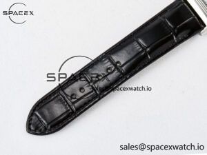 Reverso Tribute Duoface Small Seconds SS MGF Best Edition White Dial on Black Leather Strap A854A - Image 19