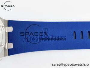 Royal Oak Offshore 44mm SS TKF 1:1 Best Edition Blue/Red Dial on Blue/Red Rubber Strap A3126 - Image 26