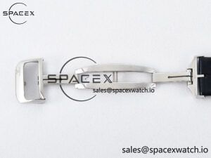 Reverso Classic Duoface Small Seconds SS MGF Best Edition White Guilloché Dial on Black Leather Strap A854A - Image 27