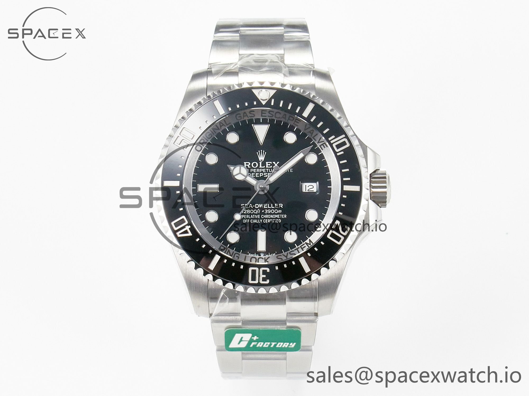 IMG_3209 拷贝 Sea-Dweller 126660 LN C+F 1:1 Best Edition 904L SS Case and Bracelet VR3235 - Image 1