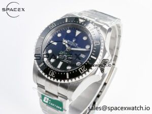 Sea-Dweller 126660 ‘D-Blue’ C+F 1:1 Best Edition 904L SS Case and Bracelet VR3235 - Image 4