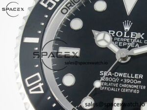 Sea-Dweller 126660 LN C+F 1:1 Best Edition 904L SS Case and Bracelet VR3235 - Image 11