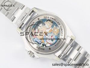 Sea-Dweller 126660 ‘D-Blue’ C+F 1:1 Best Edition 904L SS Case and Bracelet VR3235 - Image 16