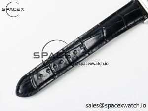 Santos Dumont 31.4mm IWSF Best Edition Silver Dial on Black Leather Strap Quartz - Image 17