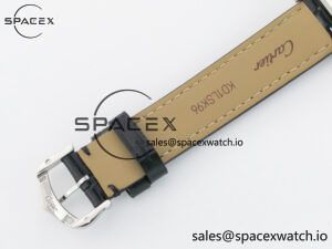 Santos Dumont 27.5mm IWSF Best Edition Silver Dial on Black Leather Strap Quartz - Image 17