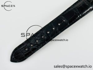 Tank Louis Cartier Large YG 33.7mm DRF 1:1 Best Edition Black Dial on Black Leather Strap Swiss Quartz - Image 15