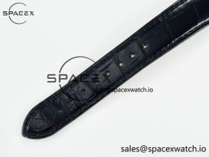 Tank Must Large YG 33.7mm DRF 1:1 Best Edition YG Dial on Black Leather Strap Swiss Quartz - Image 16