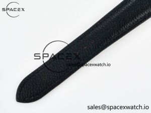 Tank Must Large SS 33.7mm DRF 1:1 Best Edition White Dial on Black Leather Strap Swiss Quartz - Image 15