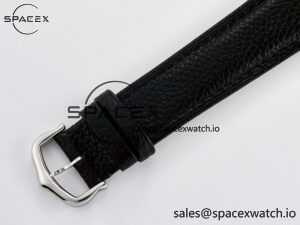 Tank Must Large SS 33.7mm DRF 1:1 Best Edition White Dial on Black Leather Strap Swiss Quartz - Image 16
