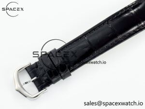 Tank Must Small SS 29mm DRF 1:1 Best Edition Black Dial on Black Leather Strap Swiss Quartz - Image 16
