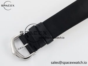 Tank Must Small SS 29mm DRF 1:1 Best Edition White Dial Diamonds Bezel on Black Calfskin Strap Swiss Quartz - Image 16