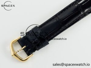 Tank Must Small YG 29mm DRF 1:1 Best Edition YG Dial on Black Leather Strap Swiss Quartz - Image 16