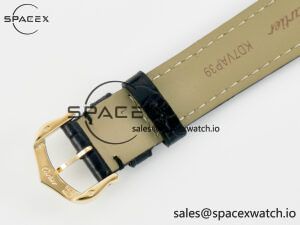 Tank Must Small YG 29mm DRF 1:1 Best Edition YG Dial on Black Leather Strap Swiss Quartz - Image 17